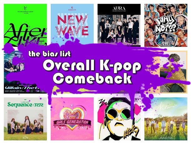 The Best Overall K-Pop Comebacks of 2022